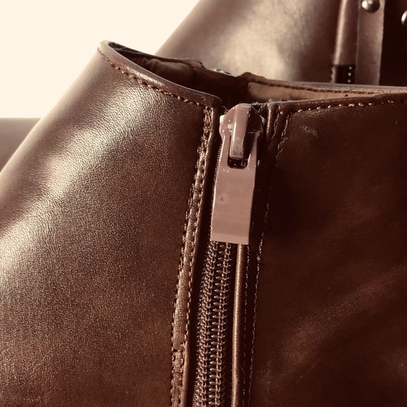 Stilla Brand New Brown Boots NWOT - Picture 5 of 10